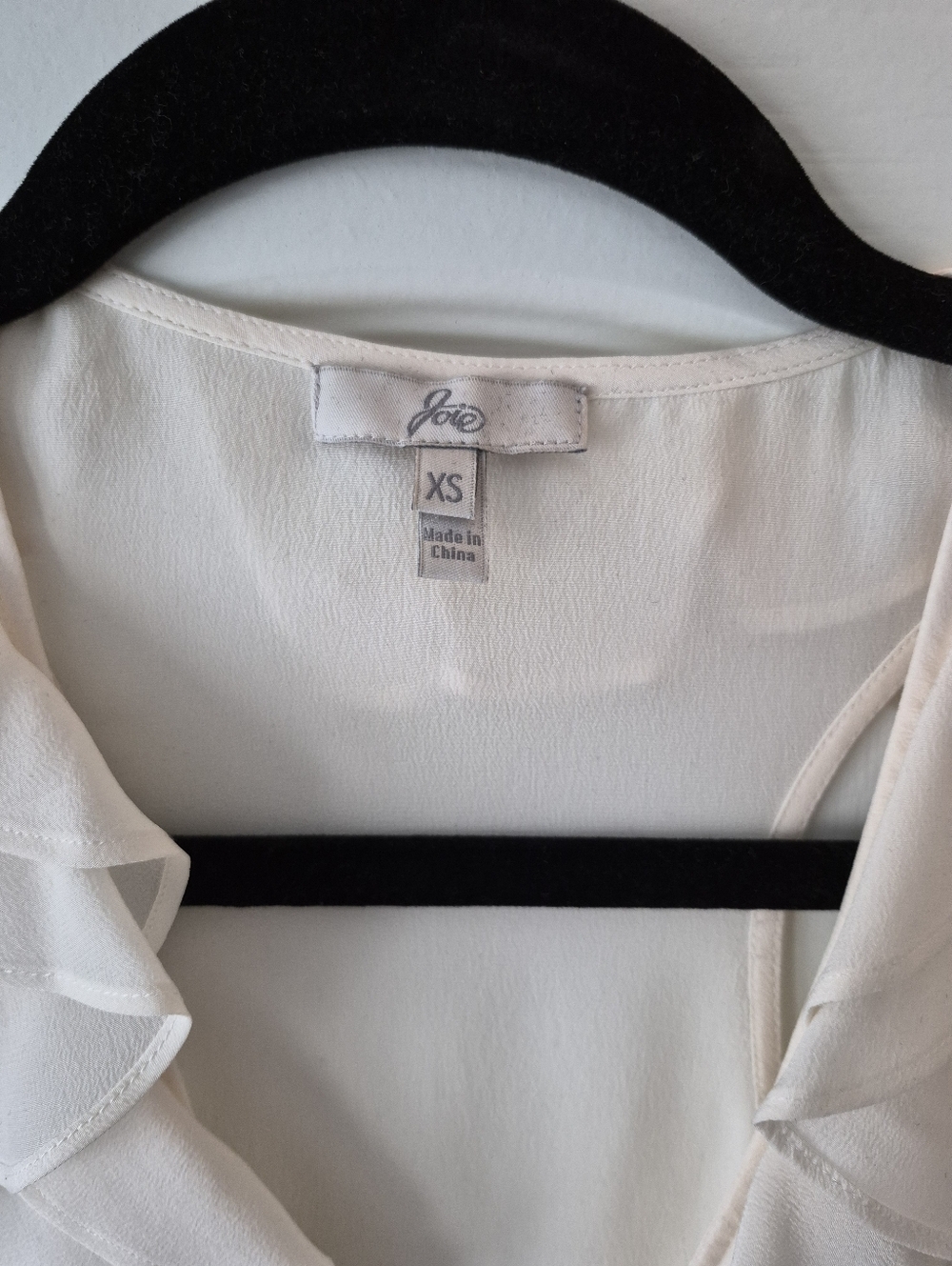 Joie Kay Ruffled Ivory Racerback Tank - Picture 5 of 9
